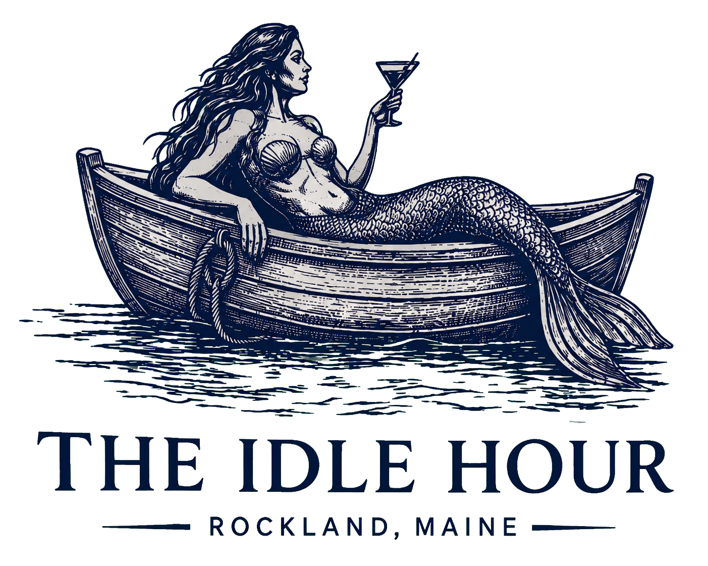 The Idle Hour Mermaid in Dory Artwork