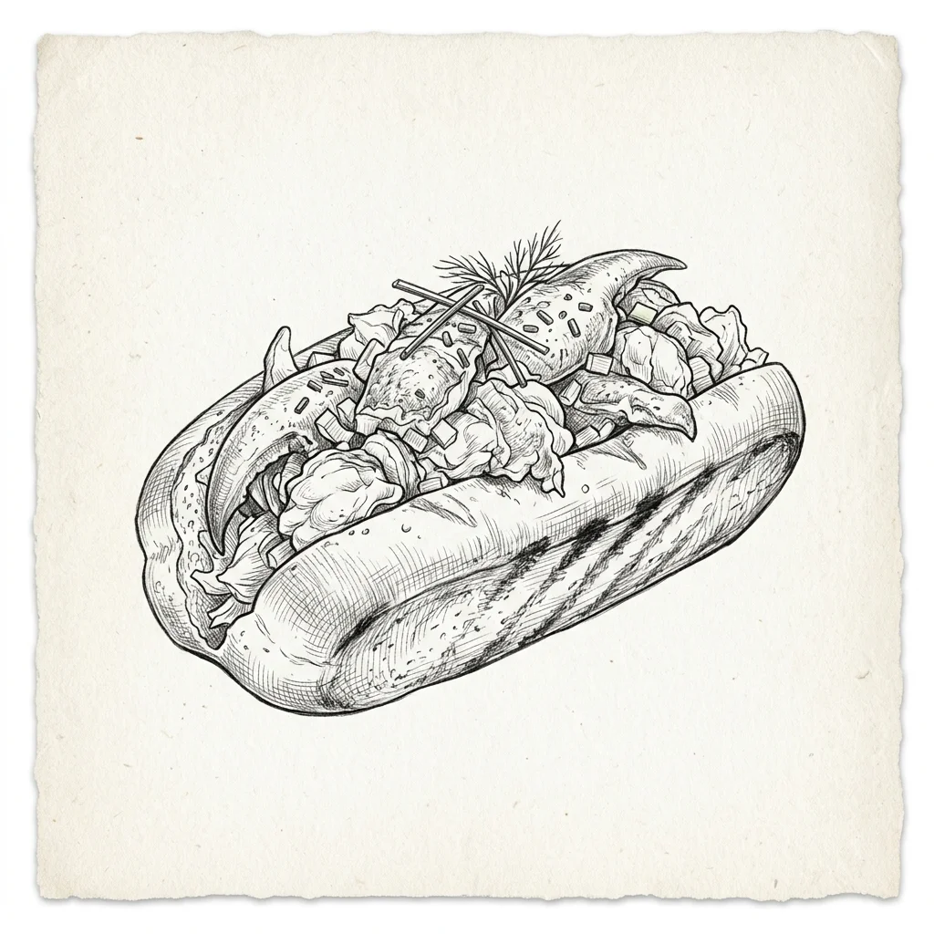 Lobster Roll Sketch
